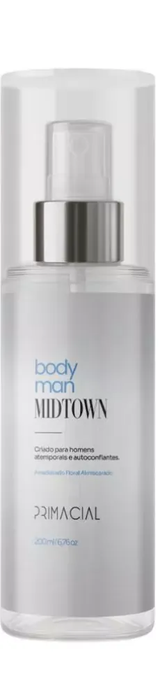 Body splash Midtown — amadeirado floral